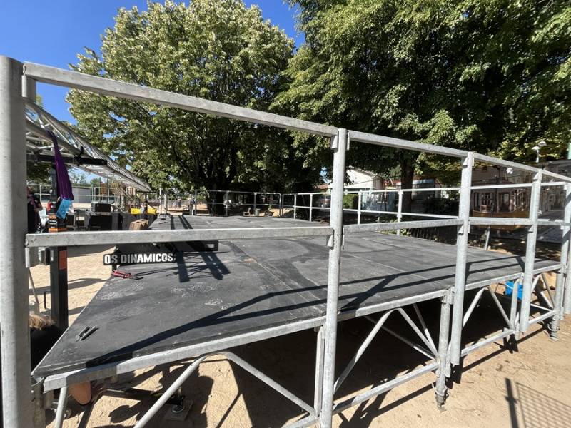 Scène Pro hauteur 1m